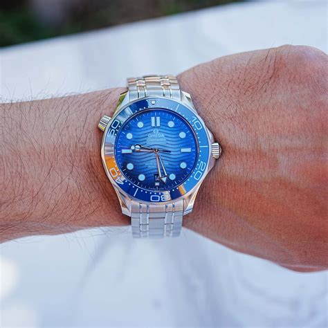 omega seamaster summer blue